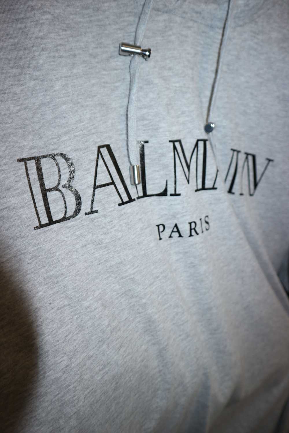 Balmain logo print hooded t-shirt - image 8