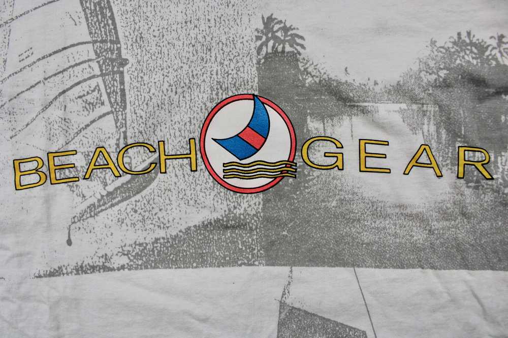 Vintage Vintage Beach Gear 1990's All Over Print … - image 4