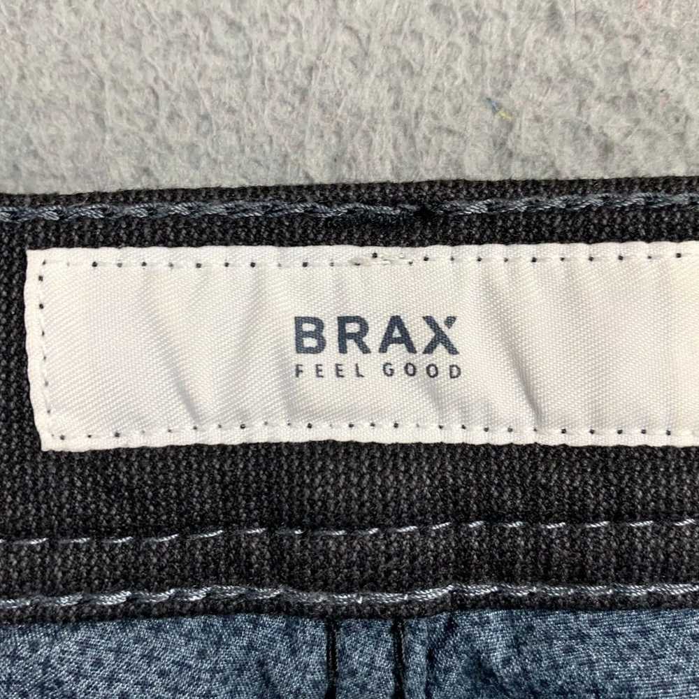 Brax Cooper Fancy Mens Dark Gray Pants Measured 3… - image 3