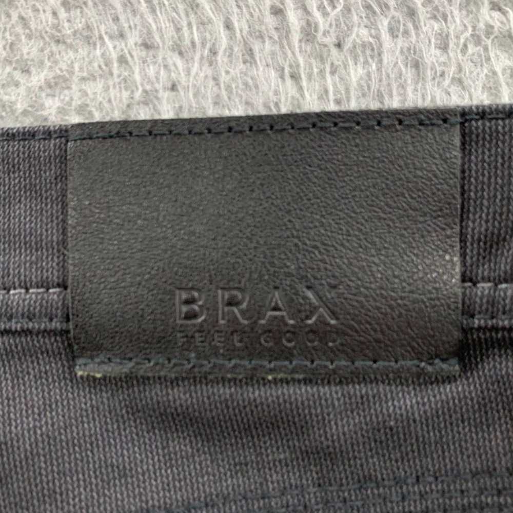 Brax Cooper Fancy Mens Dark Gray Pants Measured 3… - image 5