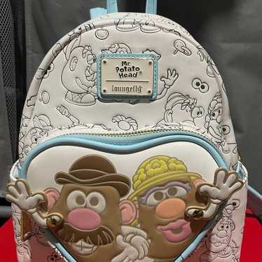 Hasbro Mr Potato Head outlet WITH MULTIPLE FACES Loungefly Mini Backpack