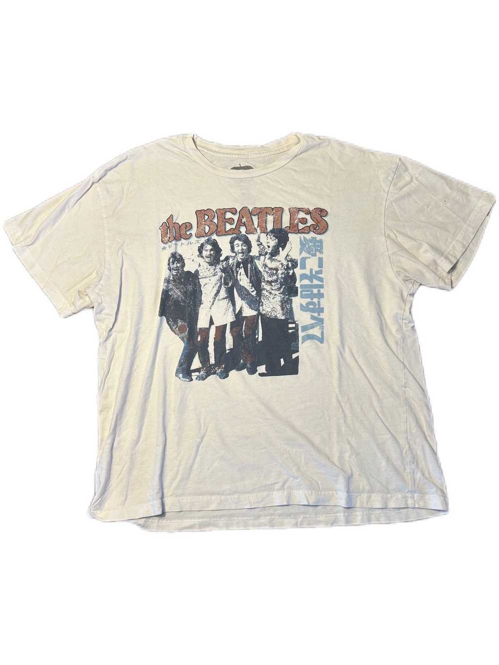 Band Tees × Vintage 2021 Rare Japanese Beatles Sh… - image 1