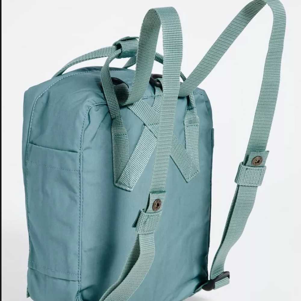 Fjallraven Womens Kanken Mini Backpack Sky Blue N… - image 2