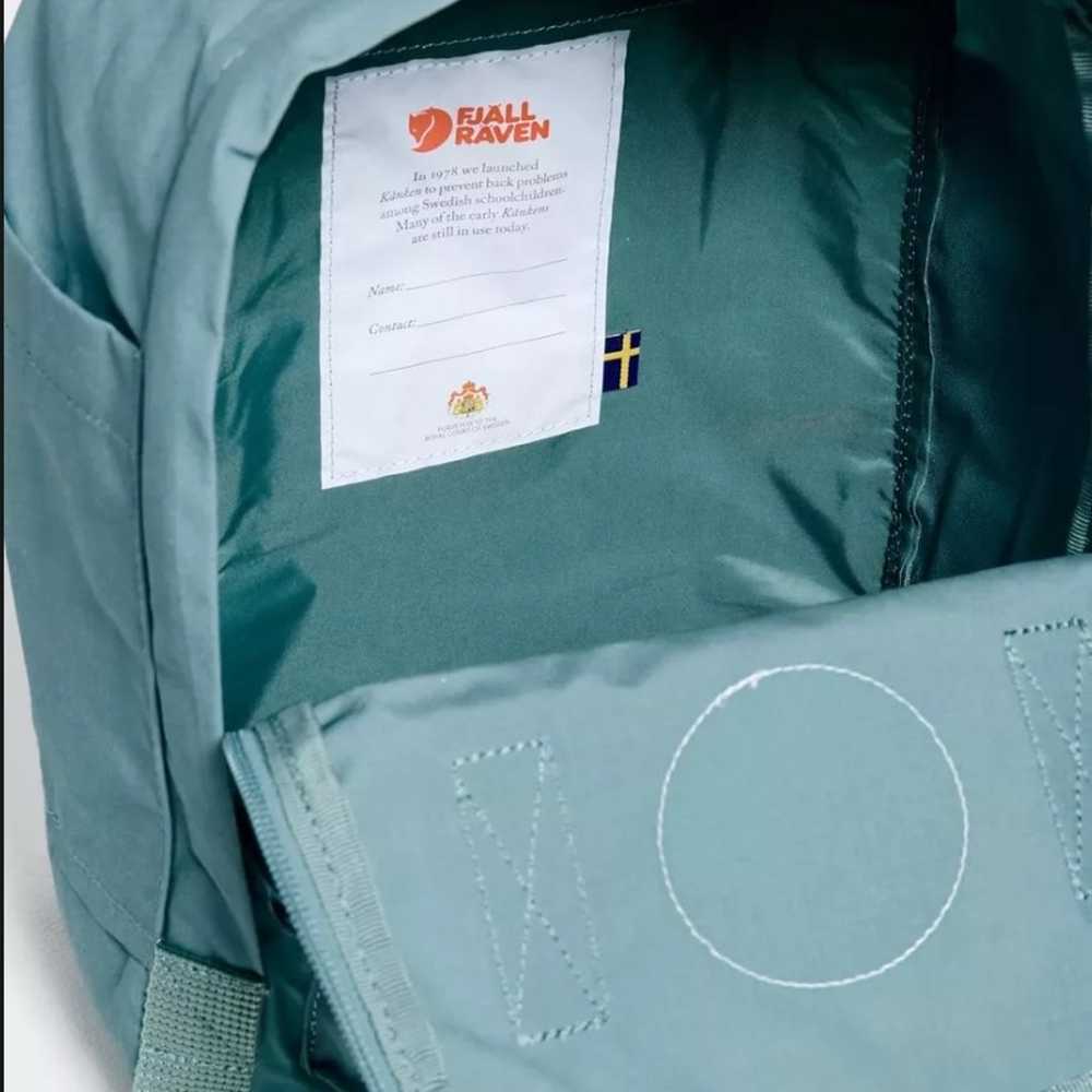 Fjallraven Womens Kanken Mini Backpack Sky Blue N… - image 3