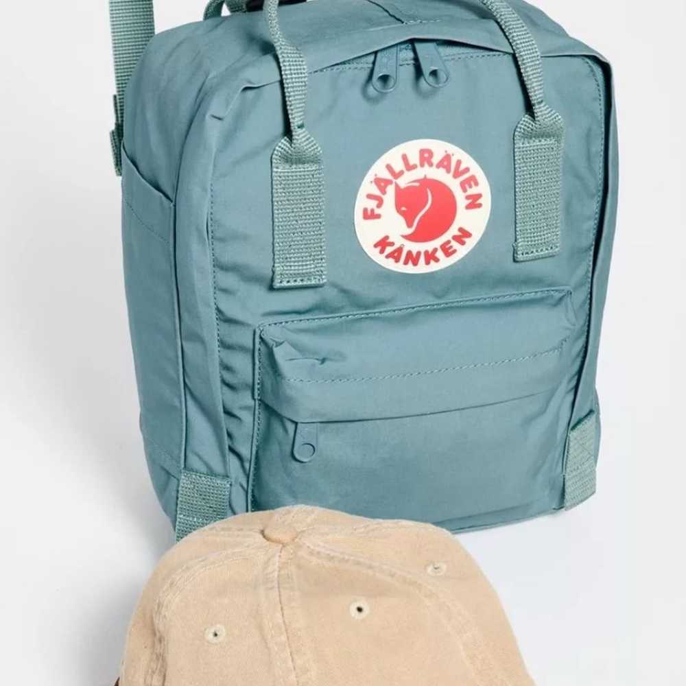 Fjallraven Womens Kanken Mini Backpack Sky Blue N… - image 4