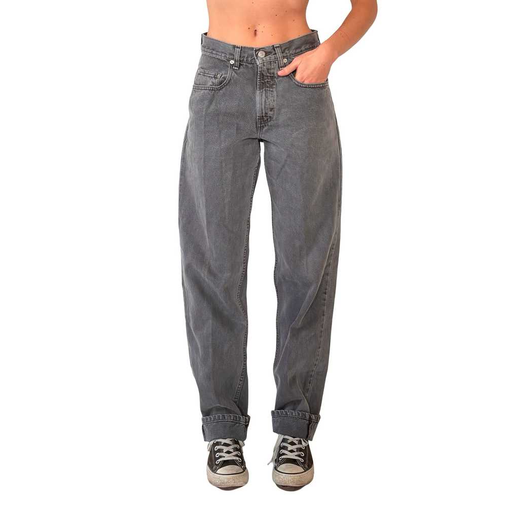 90s Gray Wash Jeans (S) - image 1