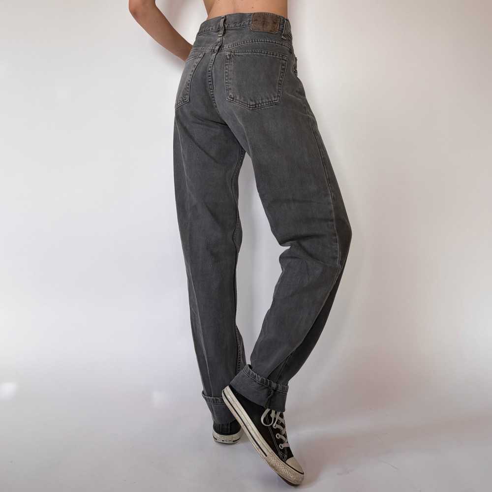 90s Gray Wash Jeans (S) - image 3