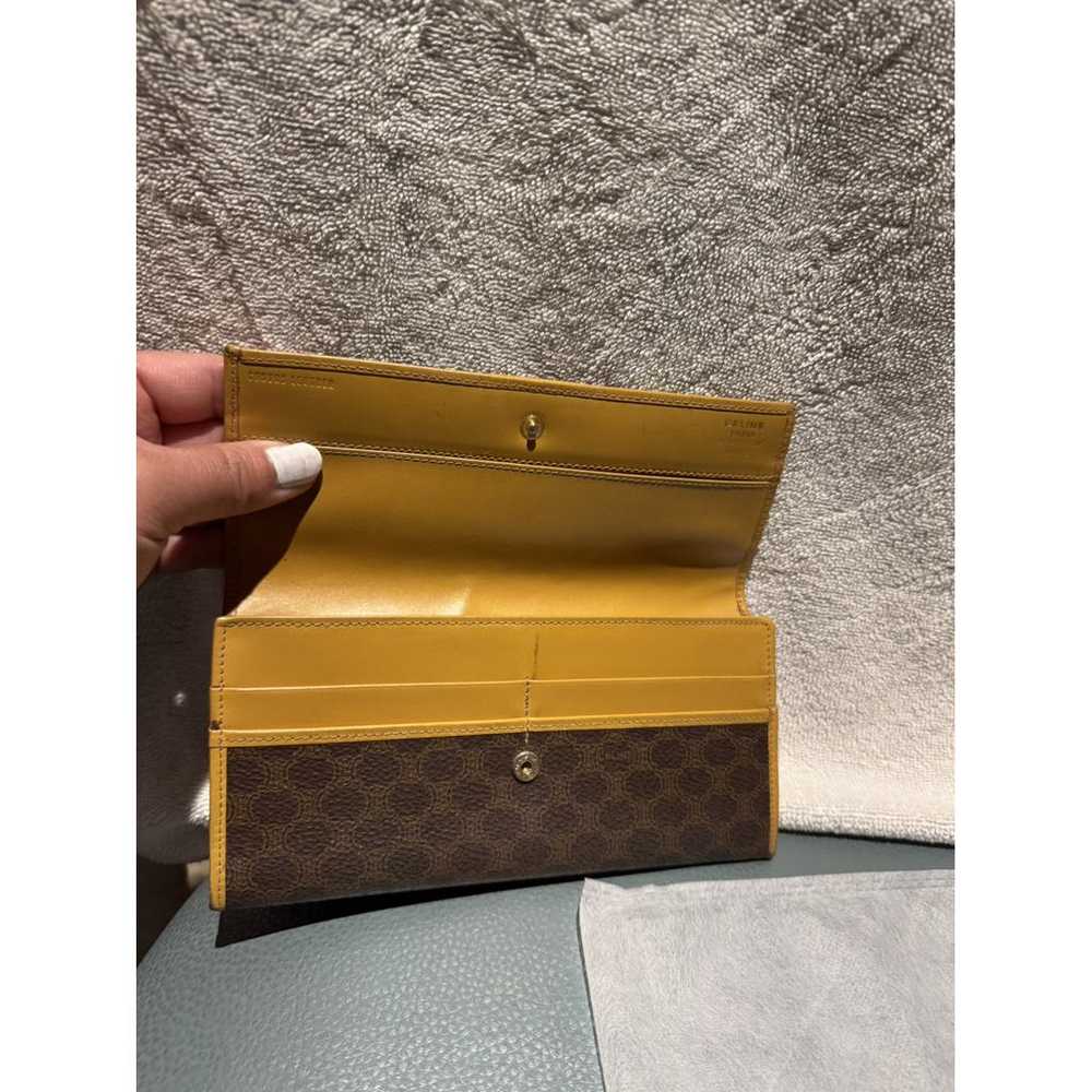 Celine Triomphe Vintage leather wallet - image 10