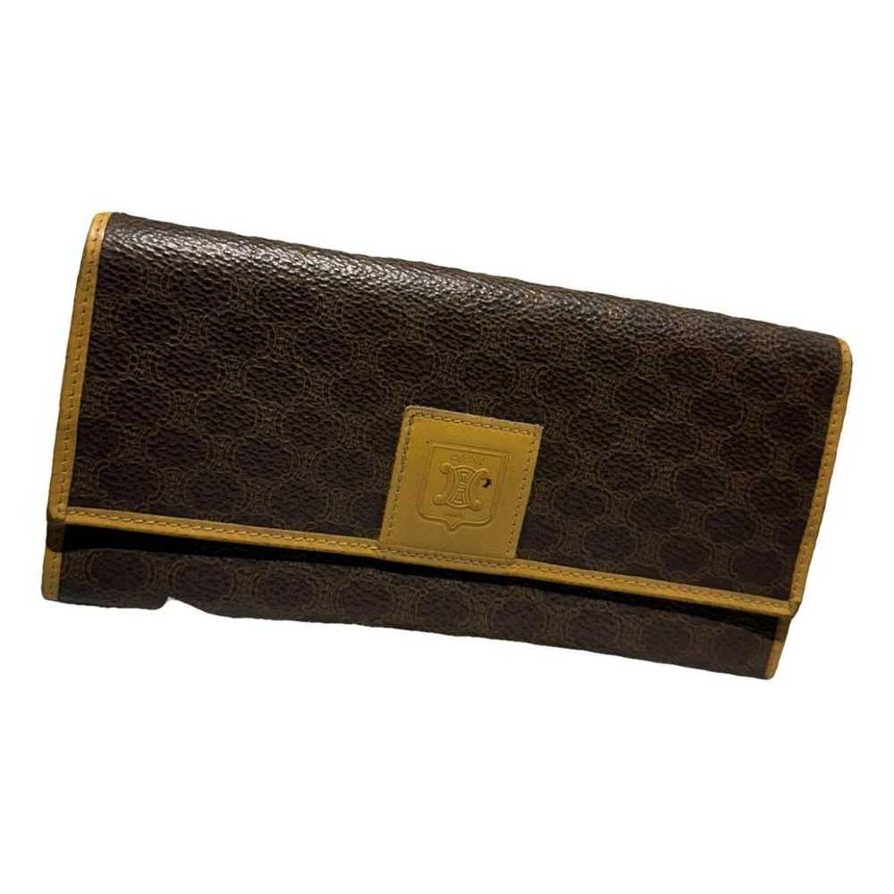 Celine Triomphe Vintage leather wallet - image 1