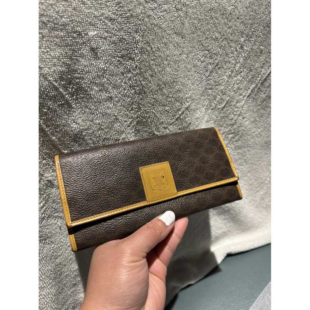 Celine Triomphe Vintage leather wallet - image 2