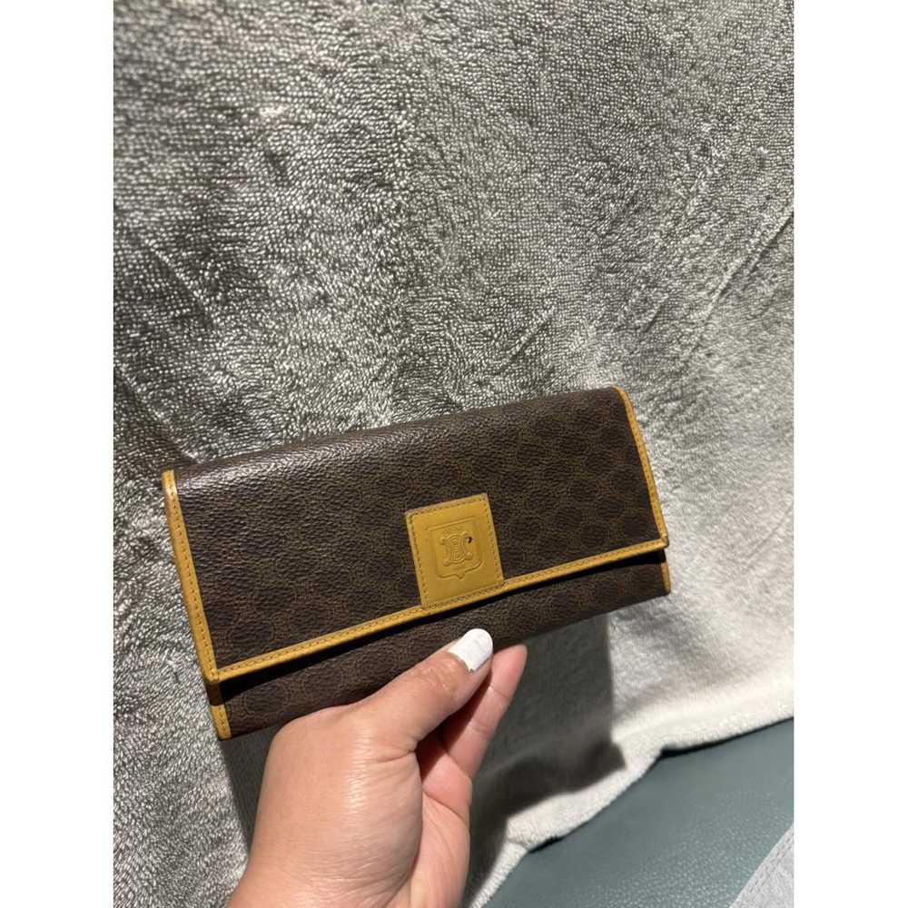 Celine Triomphe Vintage leather wallet - image 3