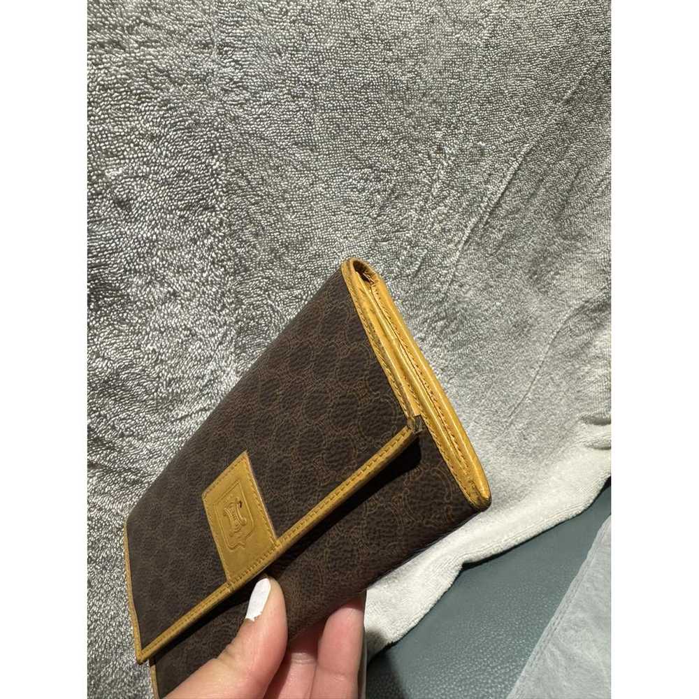 Celine Triomphe Vintage leather wallet - image 4