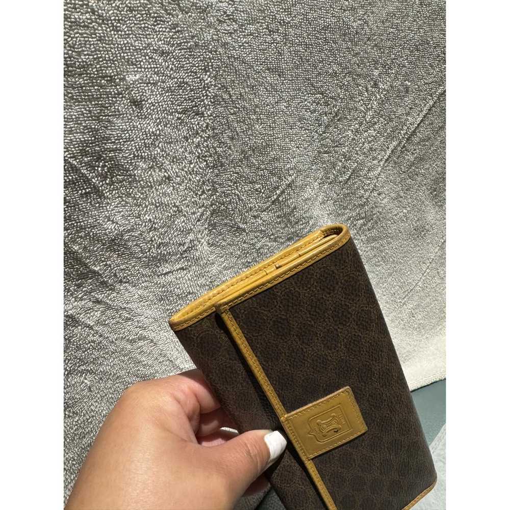 Celine Triomphe Vintage leather wallet - image 6