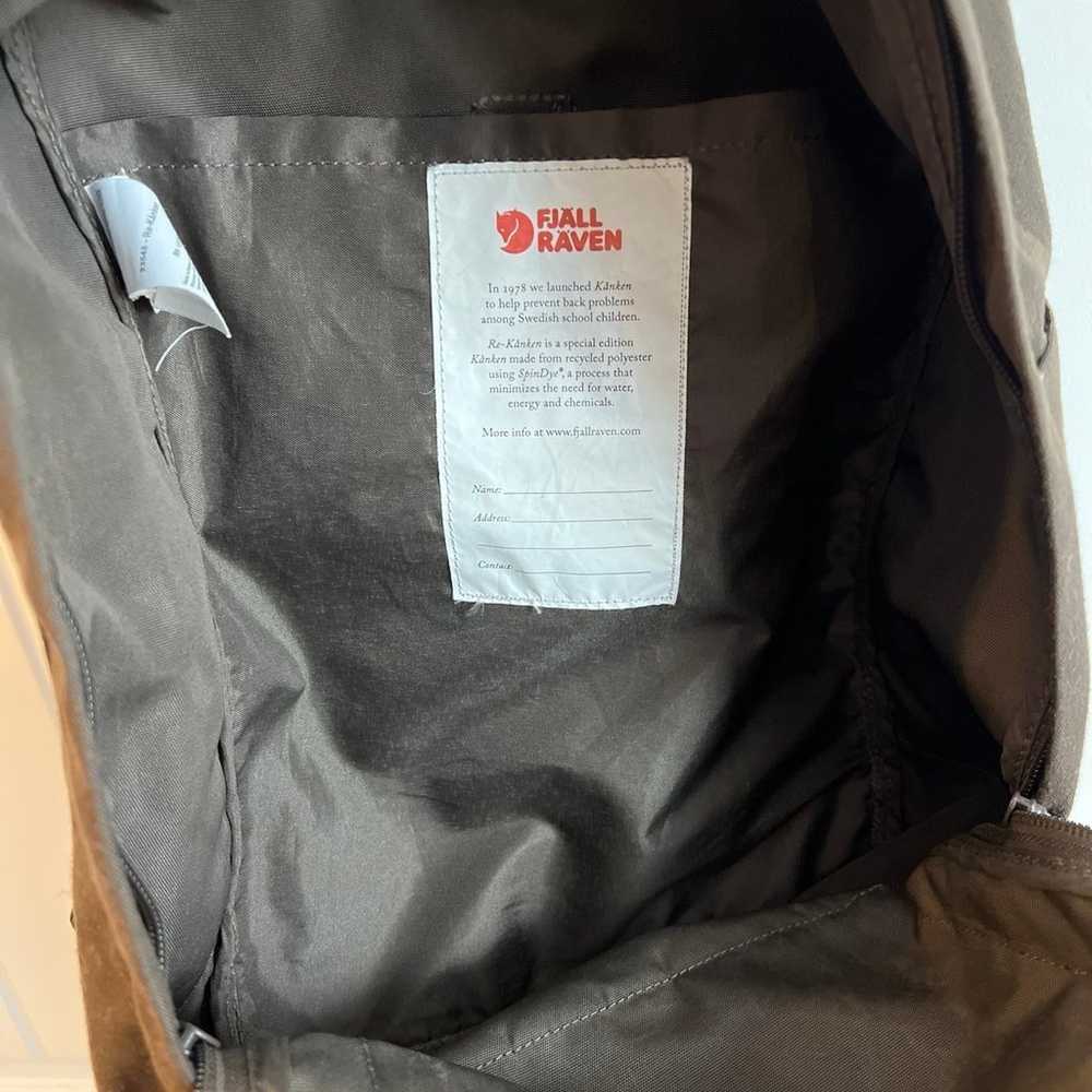 Fjallraven Re-Kanken Backpack Dark Olive - image 8