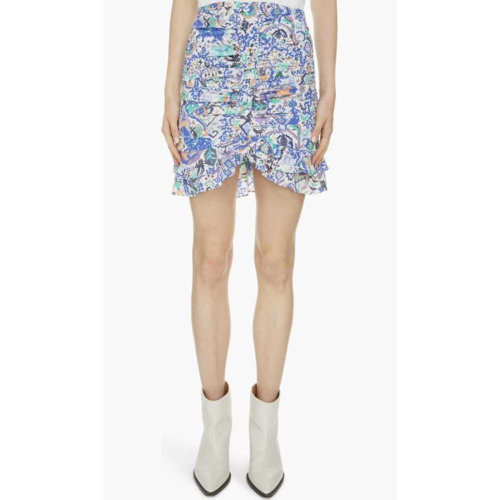 Isabel Marant Silk mini skirt - image 2