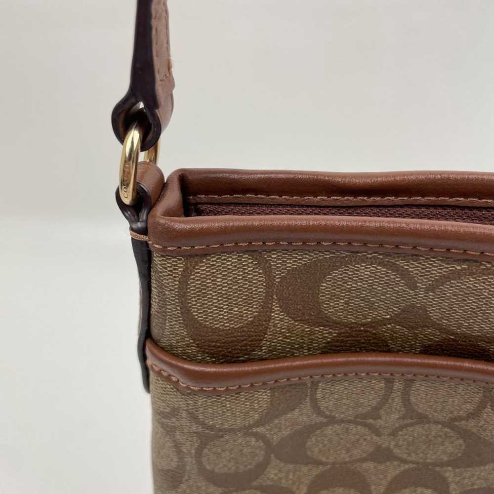 Coach Signature Shoulder Bag Signature File Bag K… - image 5