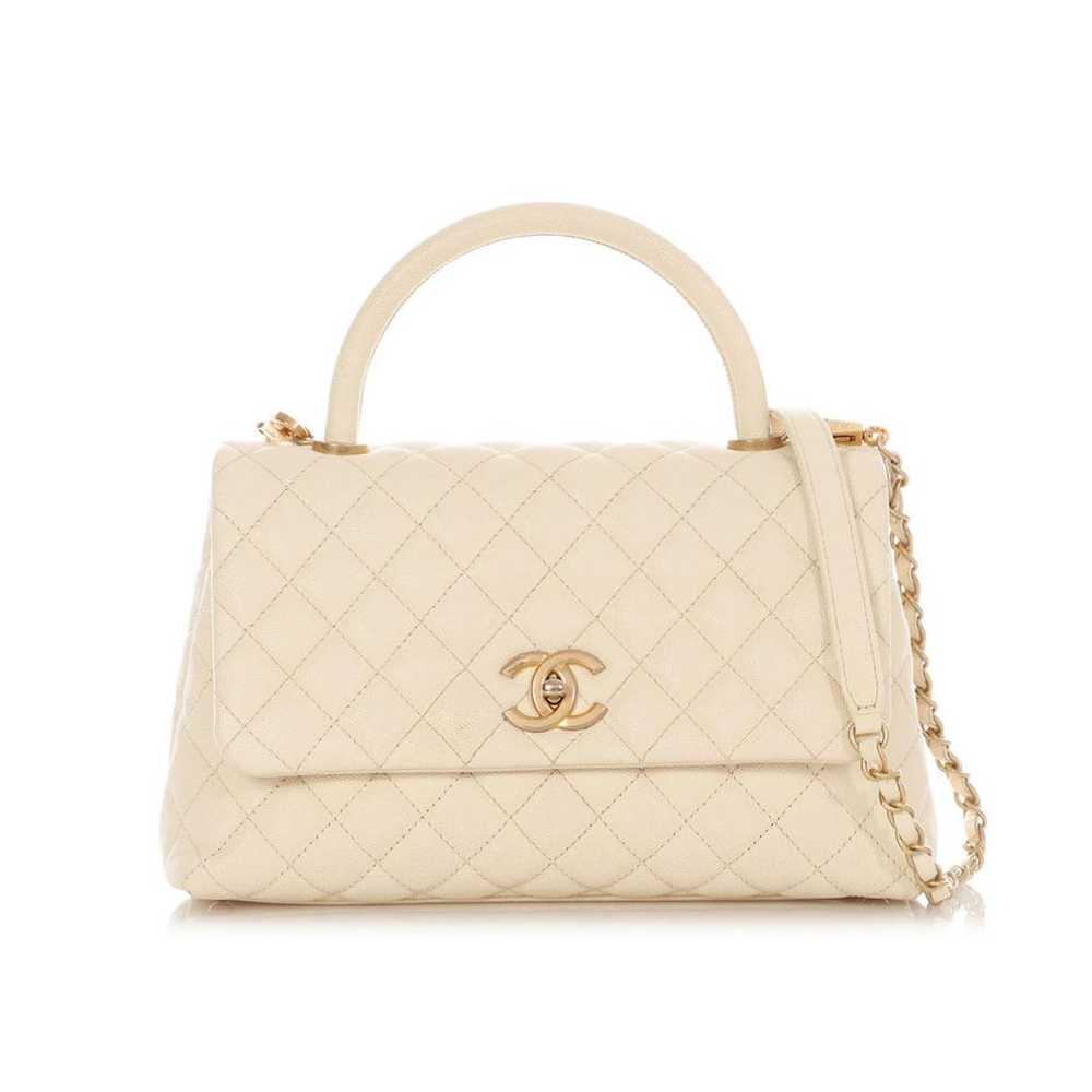 Chanel Coco Handle leather handbag - image 1