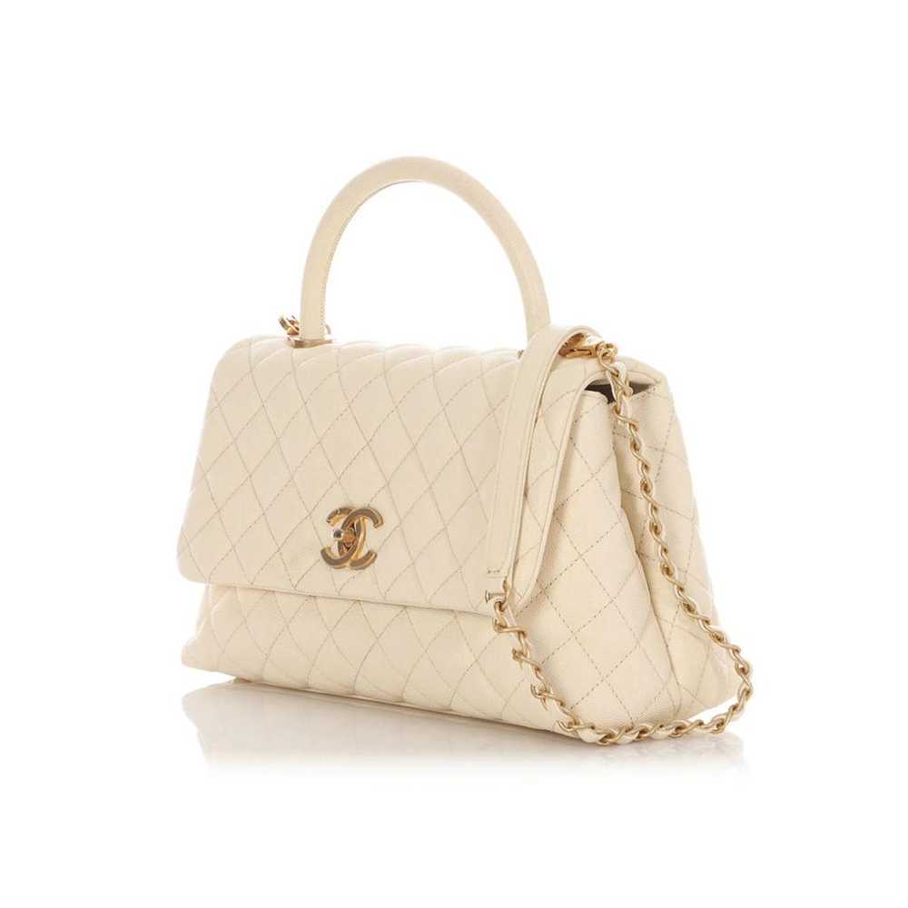 Chanel Coco Handle leather handbag - image 4