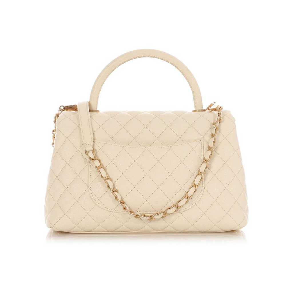 Chanel Coco Handle leather handbag - image 5