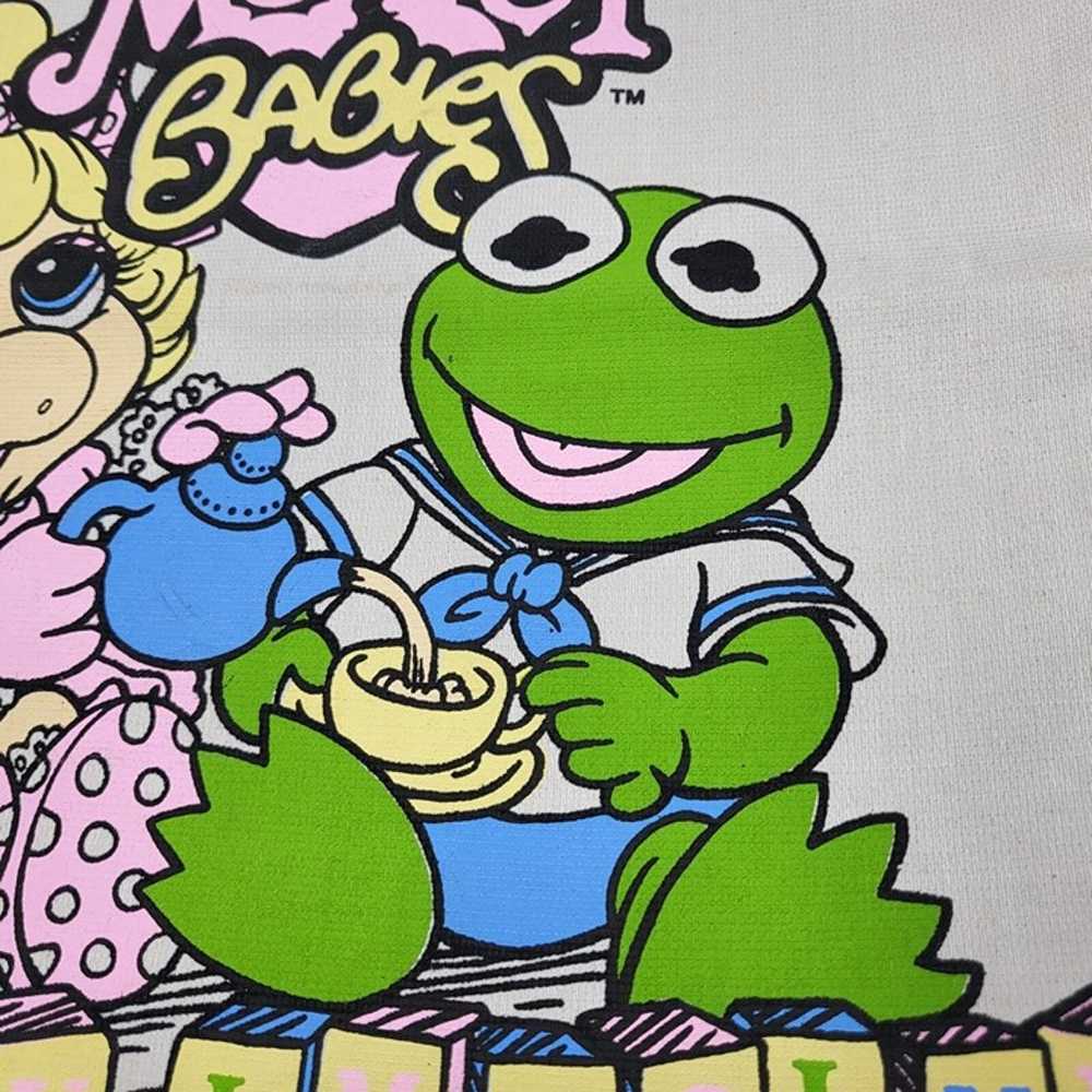 Muppet Babies Kermit Miss Piggy Tote Bag 10x10 Vi… - image 4