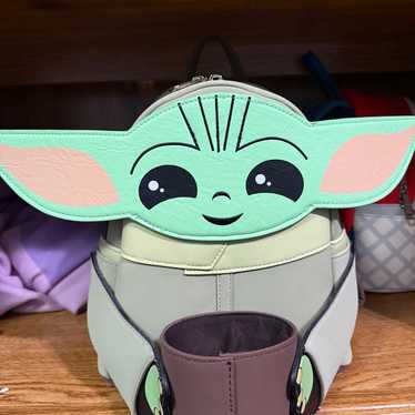 Grogu (Baby popular Yoda) Pumpkin Loungefly Mini Backpack