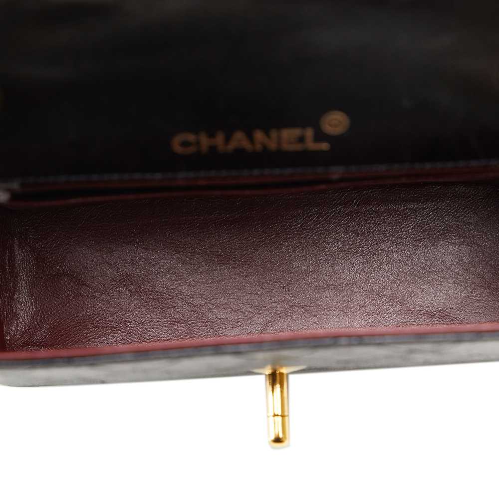 Black Chanel Mini Classic Lambskin Square Flap Ha… - image 5