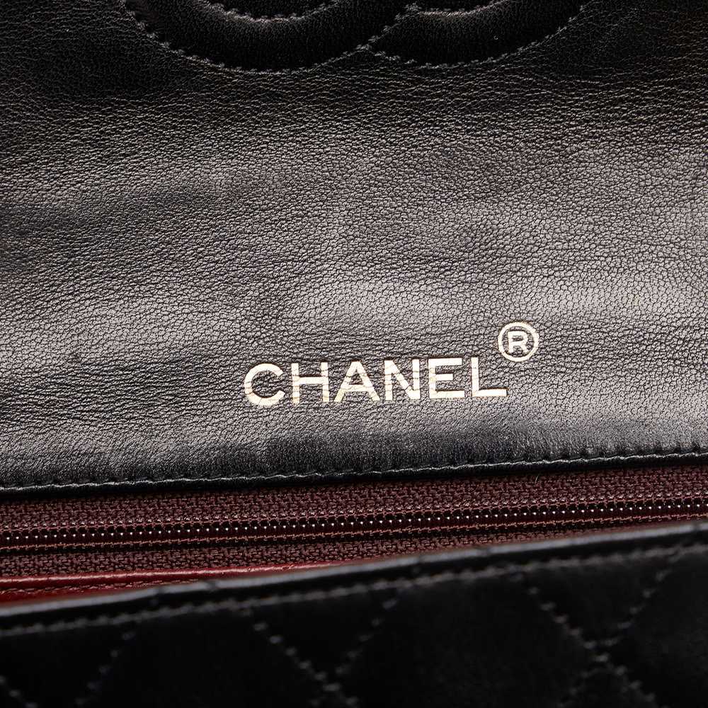 Black Chanel Mini Classic Lambskin Square Flap Ha… - image 6