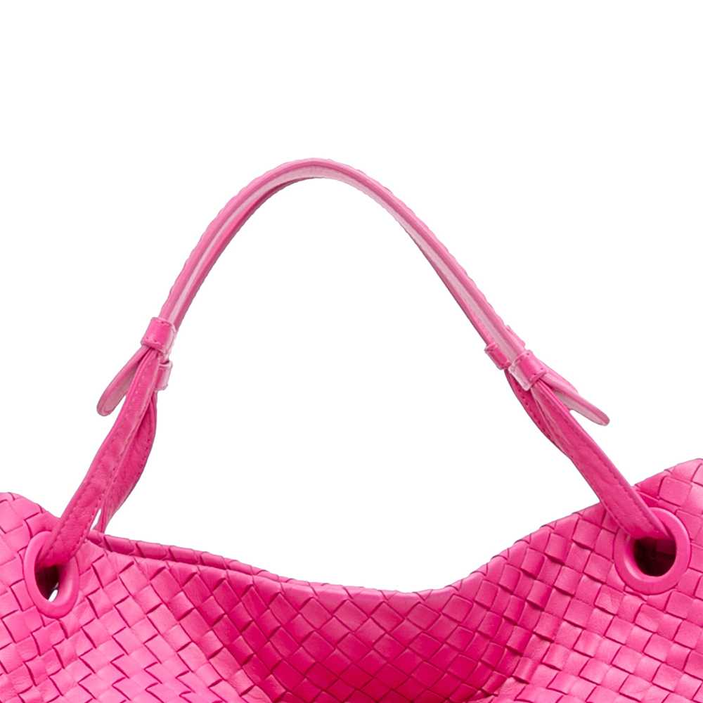 Pink Bottega Veneta Intrecciato Bella Tote - image 7