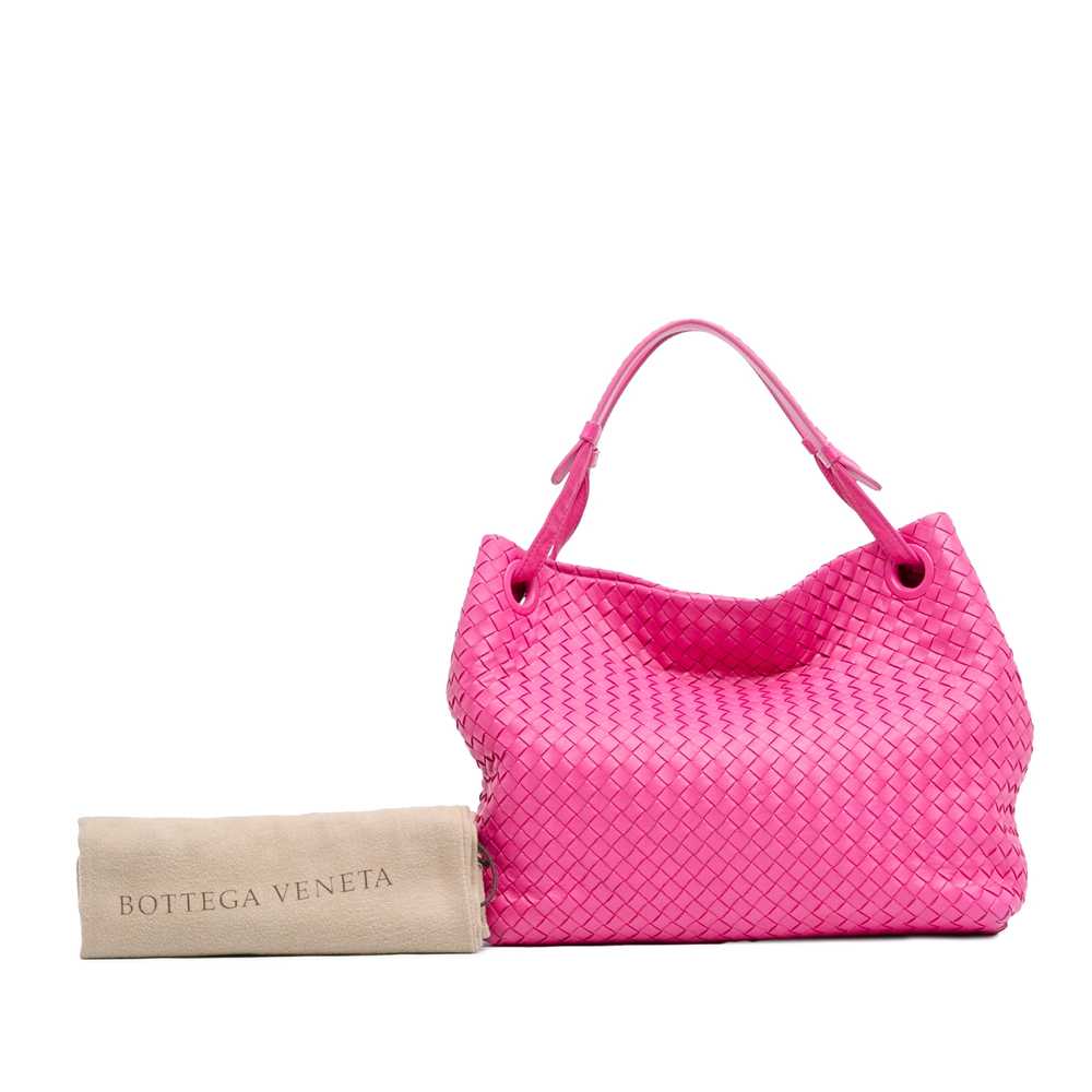 Pink Bottega Veneta Intrecciato Bella Tote - image 9