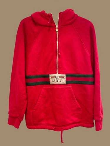 Gucci half zip hoodie - Gem