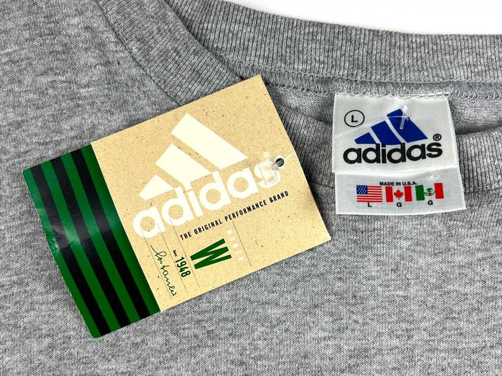 VTG ADIDAS EMBROIDERED T-SHIRT - image 3