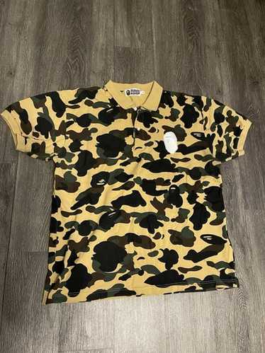 Bape camouflage polo shirt - Gem
