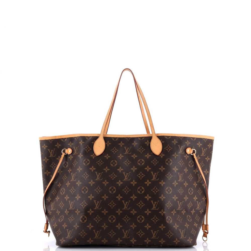 Louis Vuitton Neverfull Tote Monogram Canvas GM - image 3