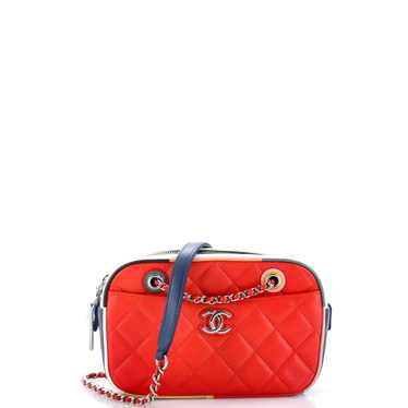 CHANEL Cuba Camera Bag Quilted Lambskin Small - image 1