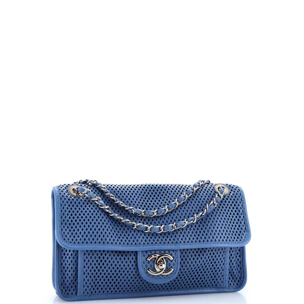 CHANEL Up In The Air Flap Bag Perforated Leather … - image 2