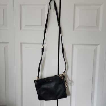 Michael Kors crossbody purse, Black Leather