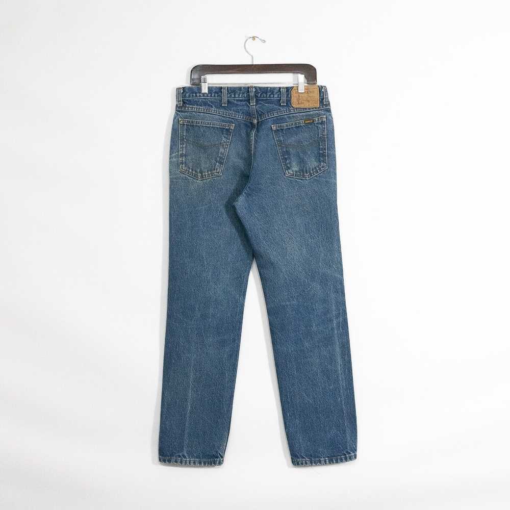 Vintage Vintage Roebucks Jeans 32x31 - Faded Dist… - image 4