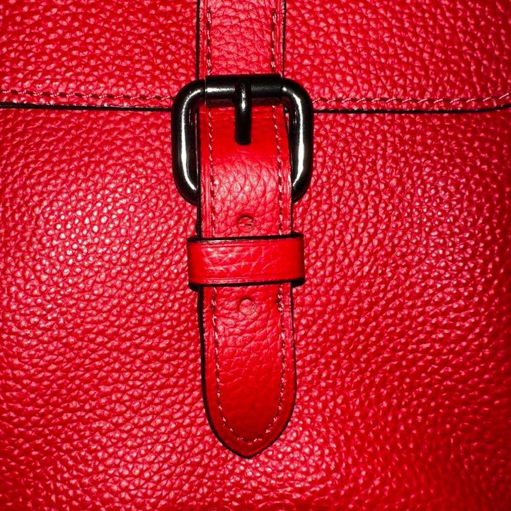 COACH Shoulder Bag Red Leather - image 2