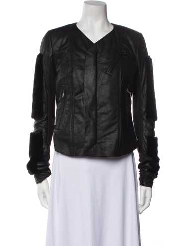Rick Owens - 13AW Rick Owens ムートン ライダース ショートジャケット 13AW Rick Owens ムートン ライダース ショートジャケット