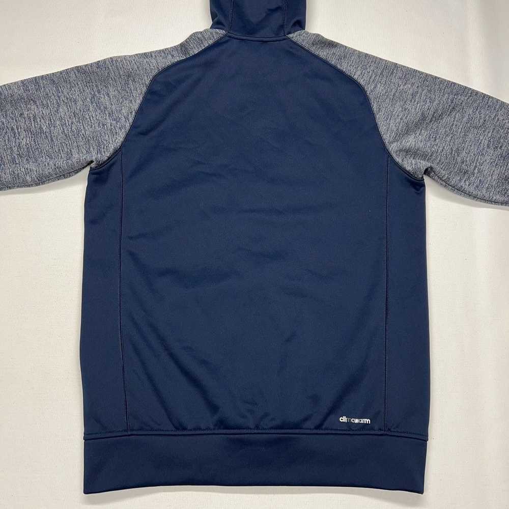 Adidas Adidas Hoodie Blue Climawarm Sweatshirt Fu… - image 12