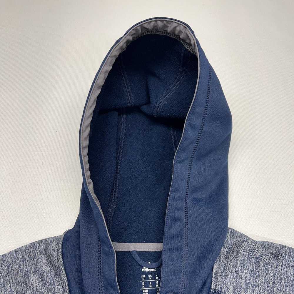 Adidas Adidas Hoodie Blue Climawarm Sweatshirt Fu… - image 4