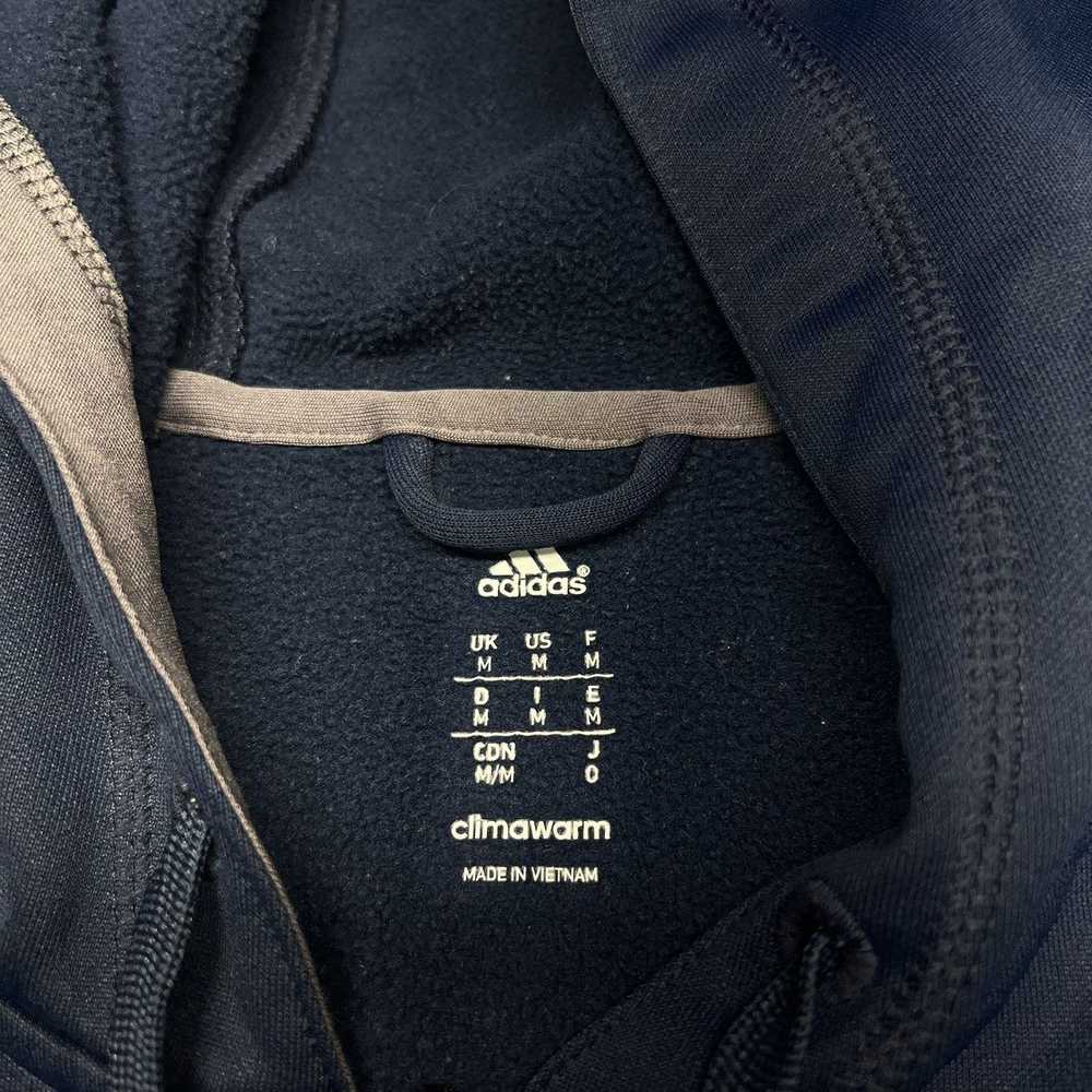 Adidas Adidas Hoodie Blue Climawarm Sweatshirt Fu… - image 5