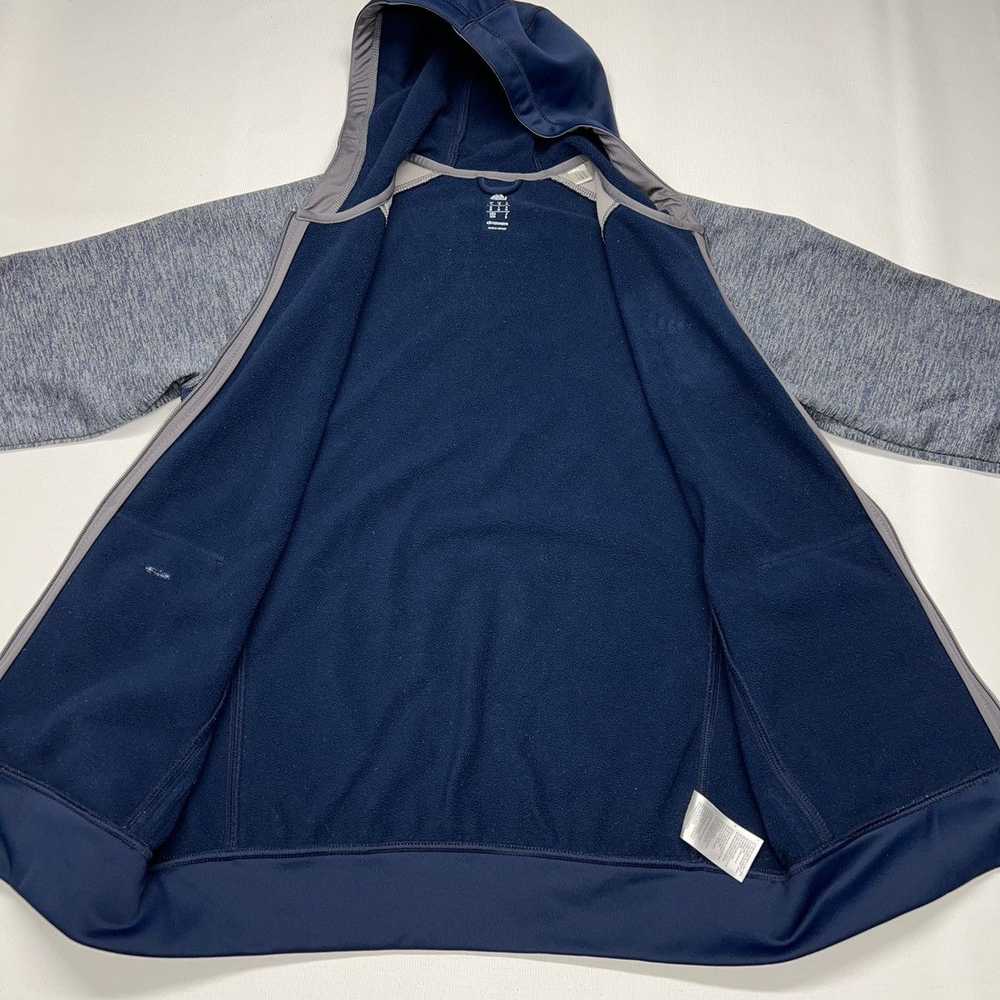 Adidas Adidas Hoodie Blue Climawarm Sweatshirt Fu… - image 7