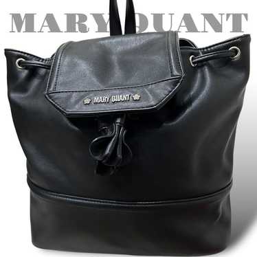 Excellent condition Marie Quant backpack, leather,