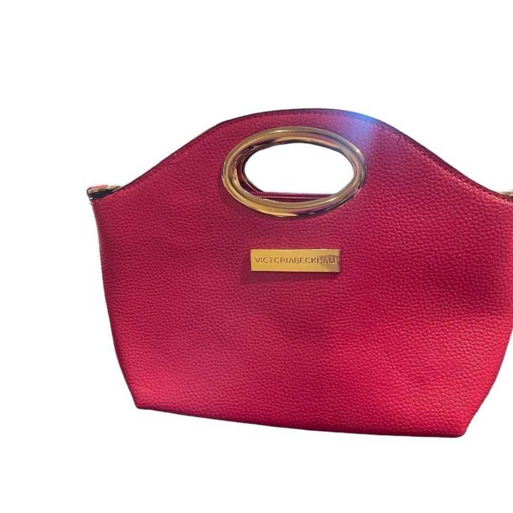 Victoria Beckham Hot Pink Purse - image 3