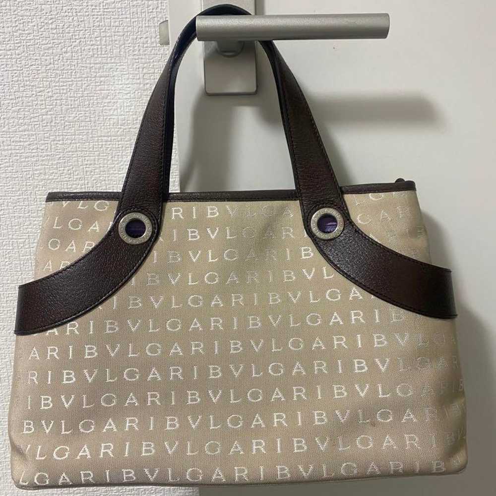 Bulgari BVLGARI Tote Bag Logo Mania B.Zero1 - image 1