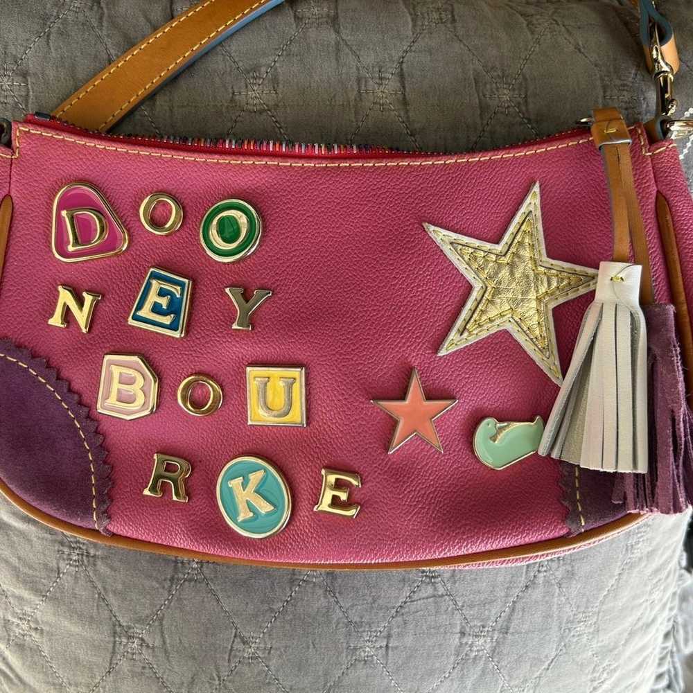 Dooney and Bourke Alphabet Charm Bag - image 1