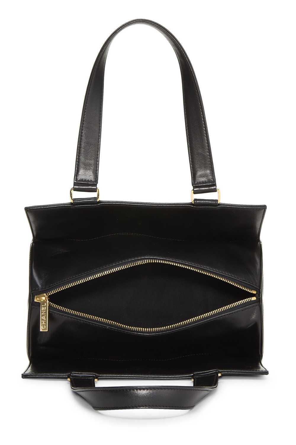 Black Chocolate Bar Lambskin Barrel Bag Send in S… - image 6