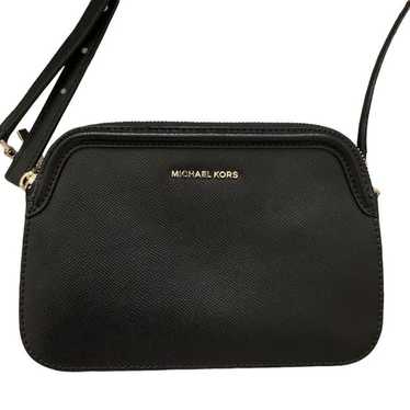 Michael Kors Houston Leather Double-Zip Crossbody