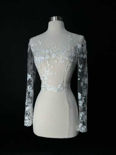 Other Preloved US 6 Embroidered Lace Anna Augusta… - image 1